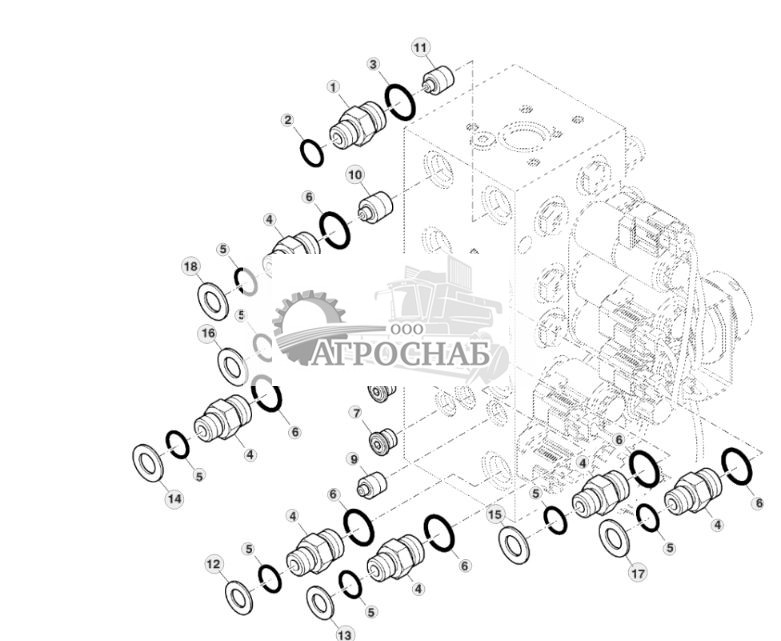 Клапан управления, 7 функций, HillMaster™ (2 из 2) - ST829417 123.jpg